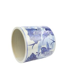 5596 Brush pot with koi fish - Image 4