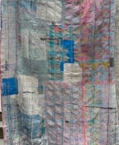 Alternative view of KT 095 Old Kantha throw