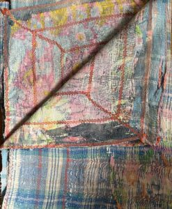 KT 095 Old Kantha throw