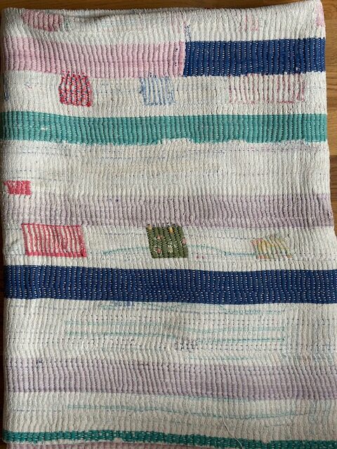KT010 Vintage Kantha throw